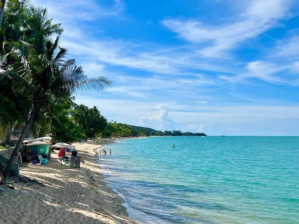 Mae Nam beach on the north coast of Koh Samui