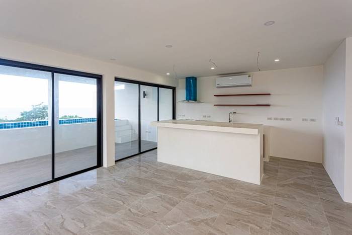 A modern three bedroom